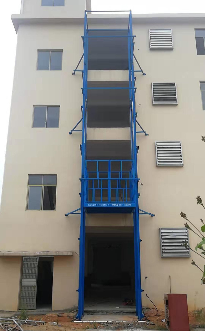 营口室外导轨式升降平台